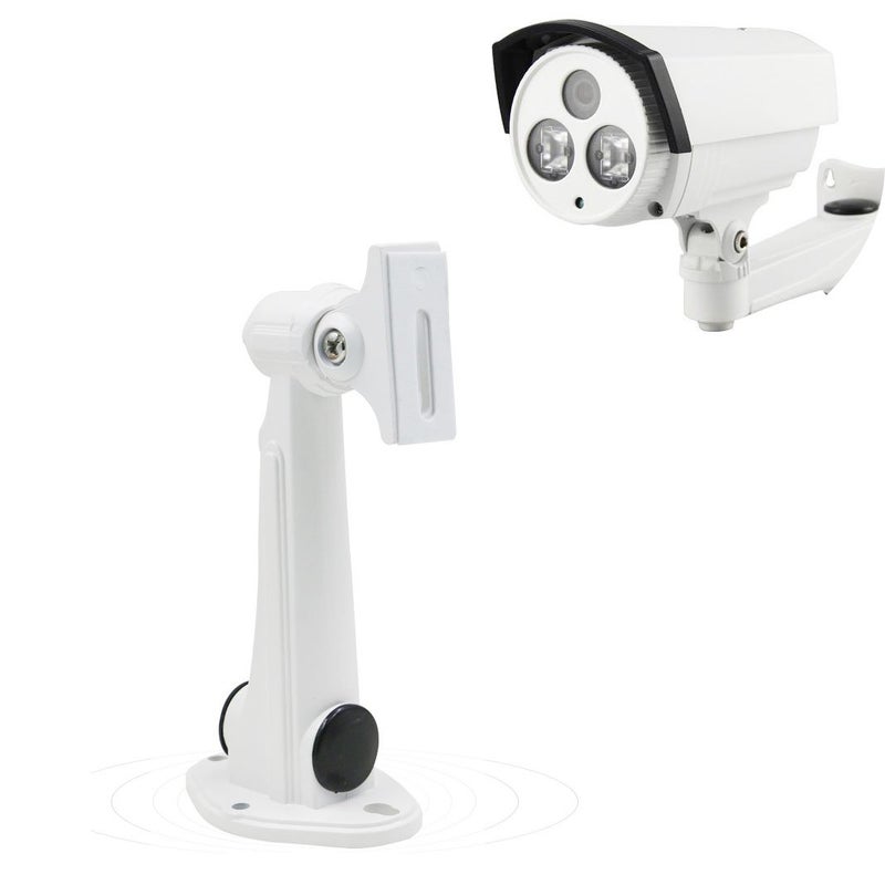 PZRT Waterproof Universal CCTV Security Camera Mounting IP Camera Bracket,Aluminum Alloy Indoor Outdoor Wall Ceiling Mount Holder Stand Monitor Rotary Bracket - Image 1
